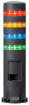 LED signalizační maják LD6A-4DZQB-RYSG, zvukový alarm