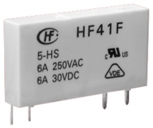 Miniaturní průmyslové relé HF41F/024 ZS 555