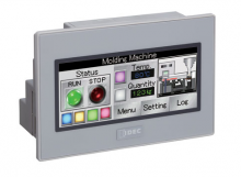 SmartAXIS Touch dotykový displej s PLC a Ethernetem FT1A-C12RA-W