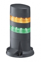 LED signalizační maják LD6A-2DQB-YG