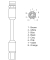 4 žílový kabel s konektory M12, MRFID EC S4 5